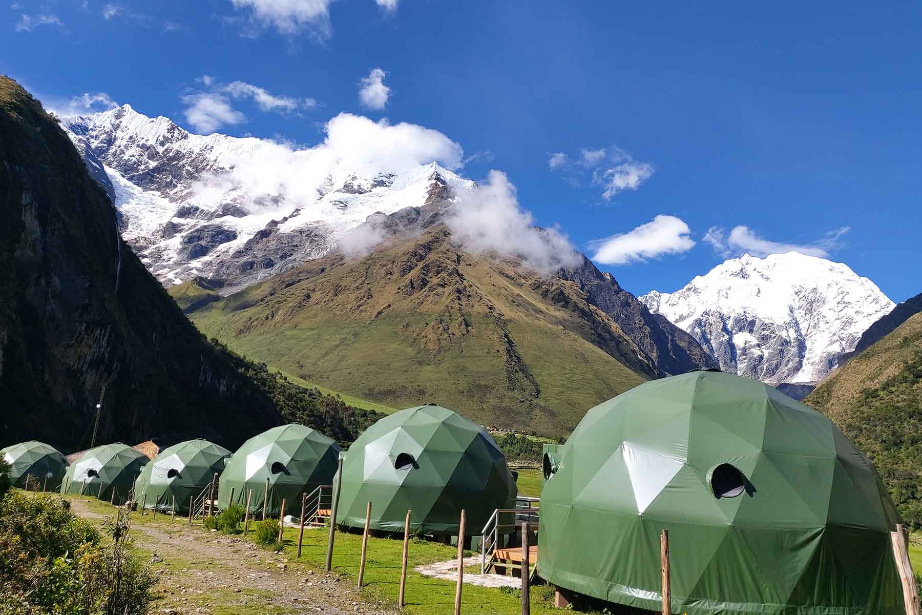 Salkantay Inca Chiriaska (Frozen Inca) Lake and Humantay Lake by Glamping  Sky Lodge Domes 2 Days